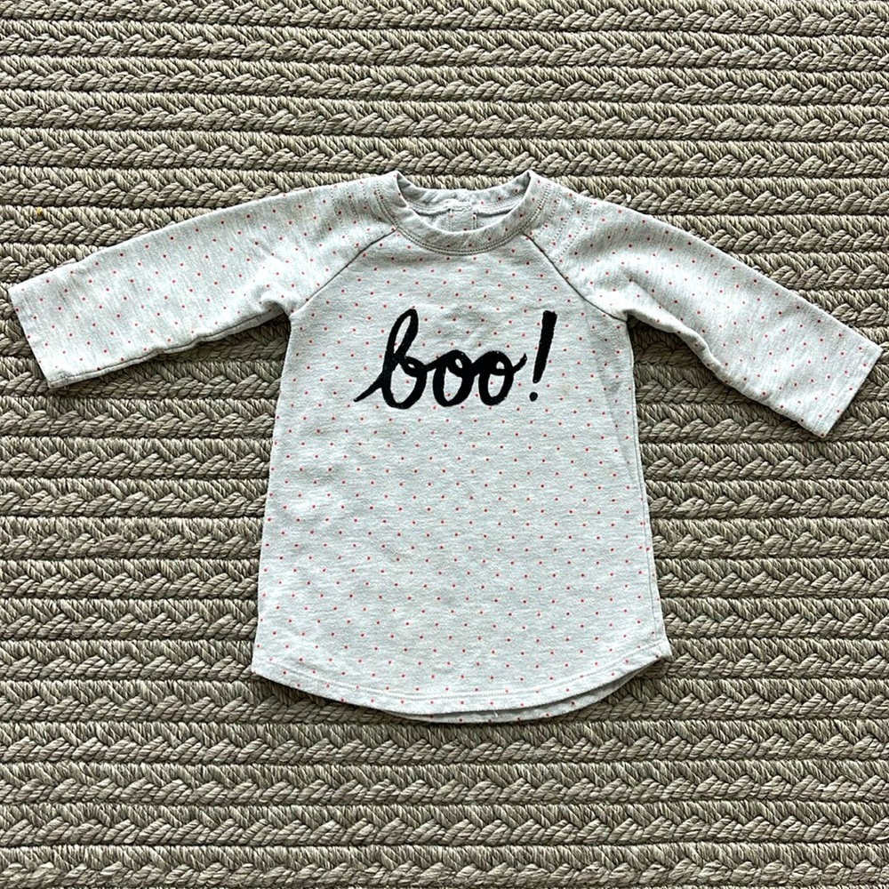 Baby Gap BOO halloween tunic/dress, Size 12-18 month🖤